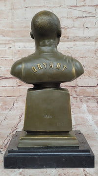 Bronze Bust of Kobe Bryant on Marble Base Limited Edition
