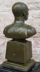Bronze Bust of Kobe Bryant on Marble Base Limited Edition