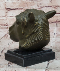 Bronze Horse Head Sculpture – Zodiac Stallion Bust