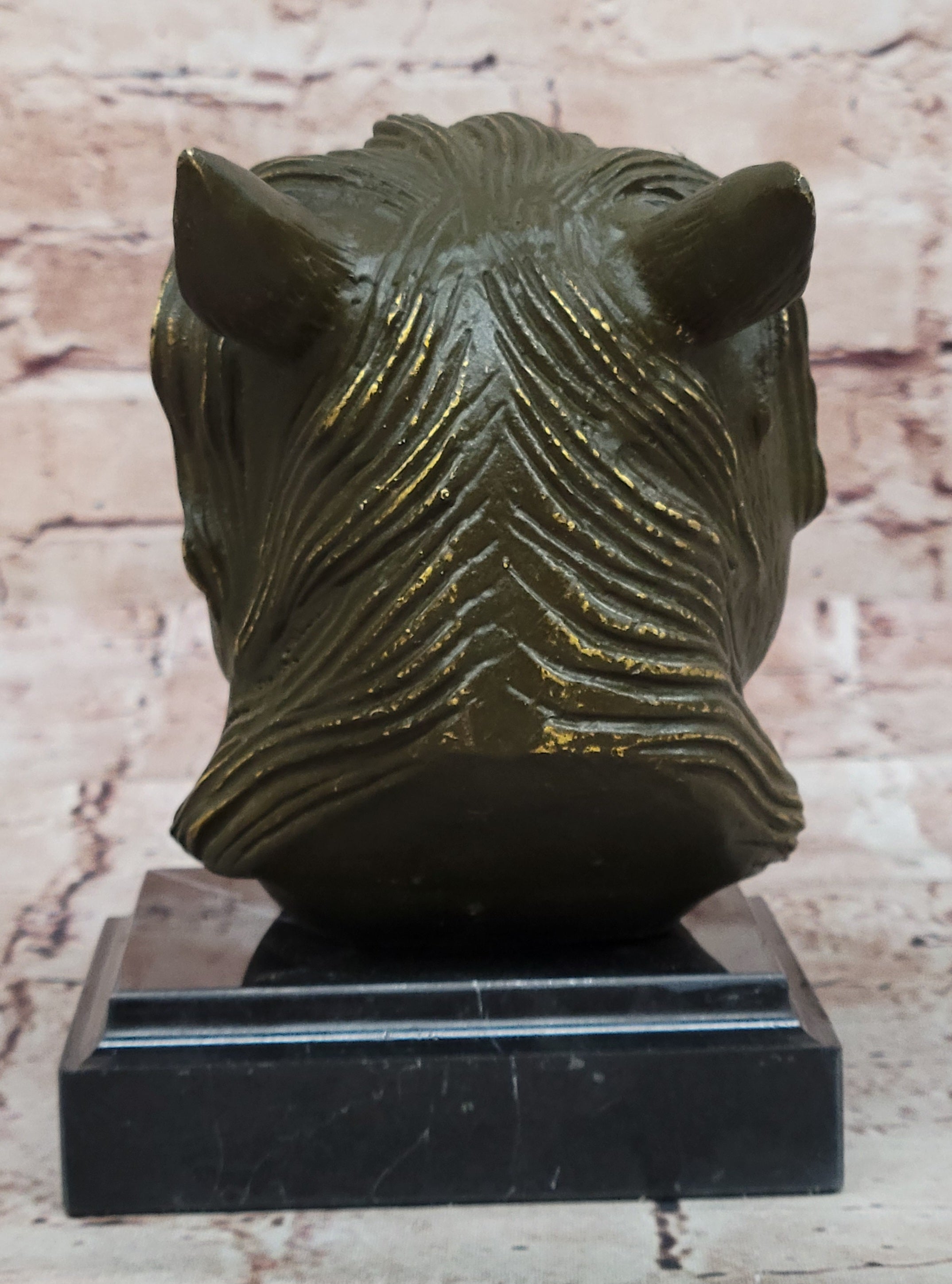 Bronze Horse Head Sculpture – Zodiac Stallion Bust