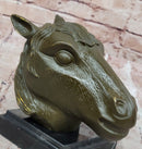 Bronze Horse Head Sculpture – Zodiac Stallion Bust