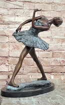 Signed Original Milo Bronze Ballet Dancer Sculpture Ballerina Musical Dance Statue