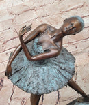 Signed Original Milo Bronze Ballet Dancer Sculpture Ballerina Musical Dance Statue