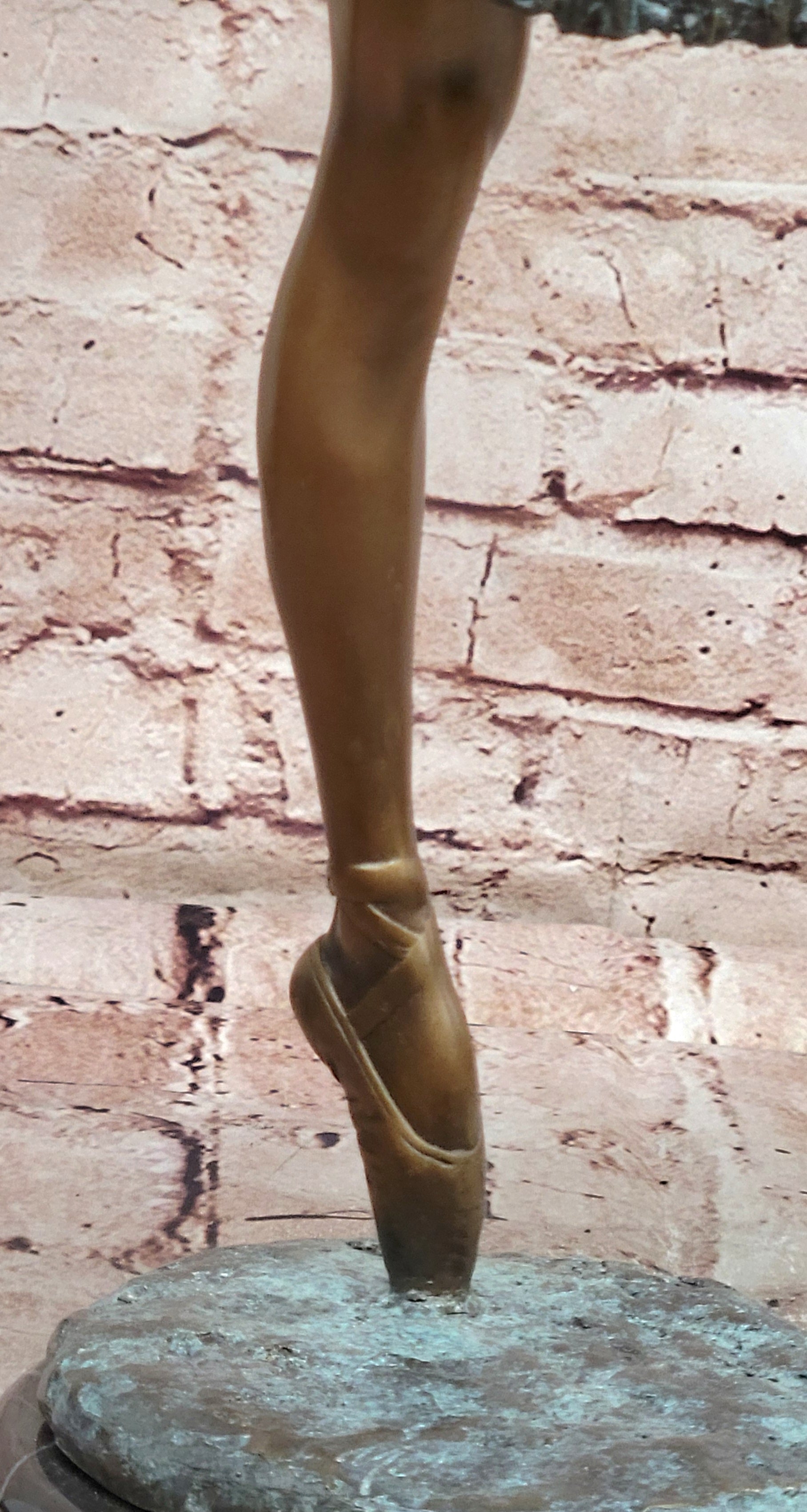 Authentic Original Milo Dancer Ballerina Large Bronze Sculpture Figurine Statue