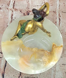 Hand Made Signed Original Nick Nude Girl Woman Female Bronze Sculpture Sale