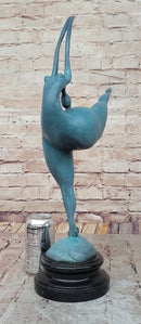 Curvy Full Figure Nude Female Fertility Dancer Sculpture Abstract Art by Milo