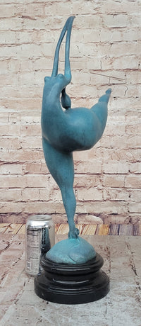 Curvy Full Figure Nude Female Fertility Dancer Sculpture Abstract Art by Milo