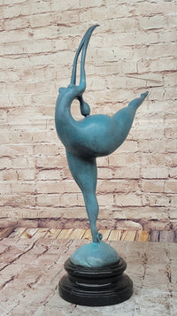 Curvy Full Figure Nude Female Fertility Dancer Sculpture Abstract Art by Milo