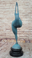Curvy Full Figure Nude Female Fertility Dancer Sculpture Abstract Art by Milo