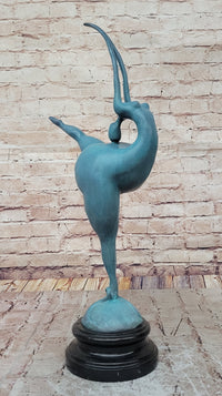 Curvy Full Figure Nude Female Fertility Dancer Sculpture Abstract Art by Milo