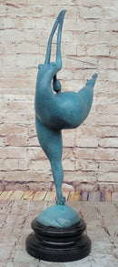 Curvy Full Figure Nude Female Fertility Dancer Sculpture Abstract Art by Milo