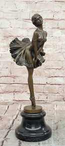 Bronze Marilyn Monroe Dance Ballet Statue Sculpture Home Decor Figurine