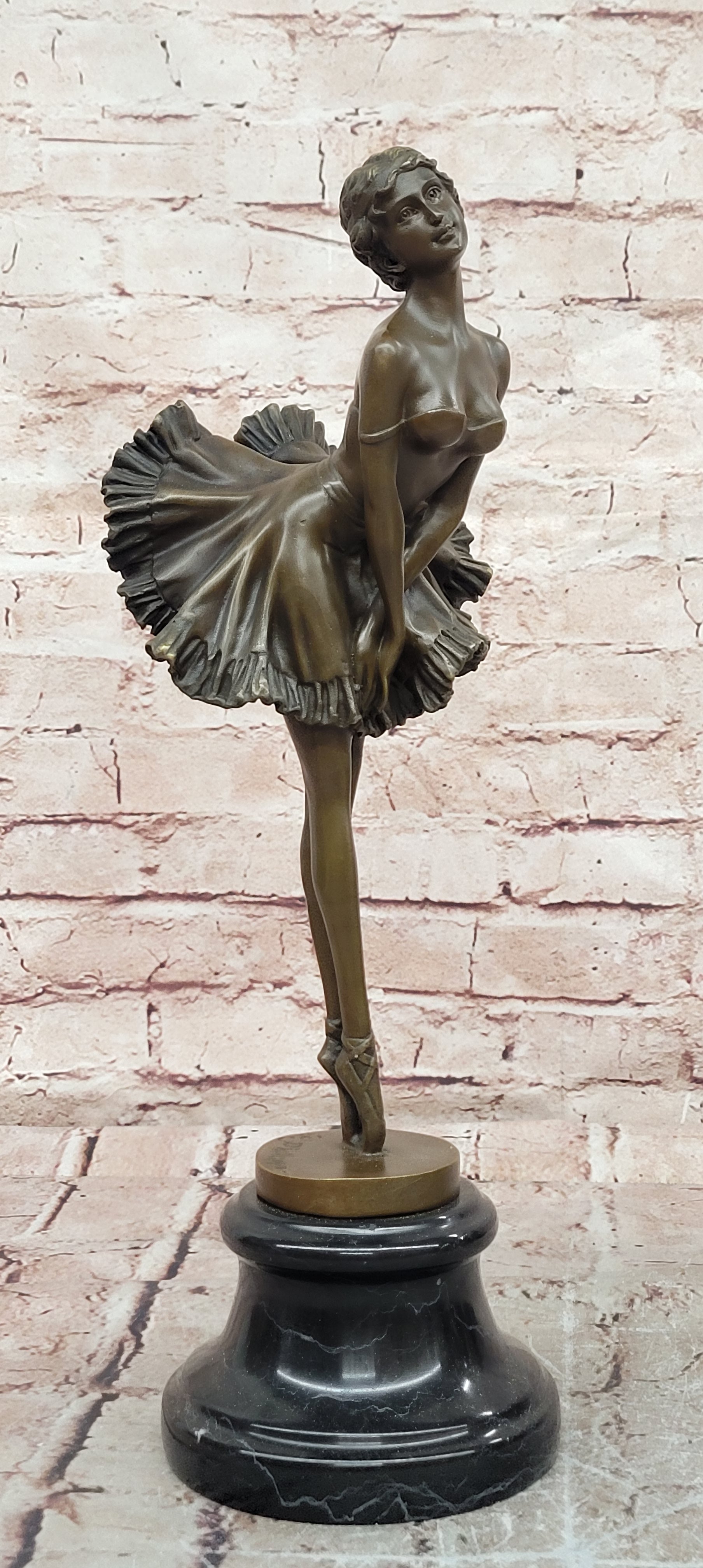 Bronze Marilyn Monroe Dance Ballet Statue Sculpture Home Decor Figurine