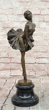 Bronze Marilyn Monroe Dance Ballet Statue Sculpture Home Decor Figurine