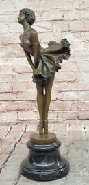 Bronze Marilyn Monroe Dance Ballet Statue Sculpture Home Decor Figurine