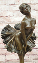 Bronze Marilyn Monroe Dance Ballet Statue Sculpture Home Decor Figurine