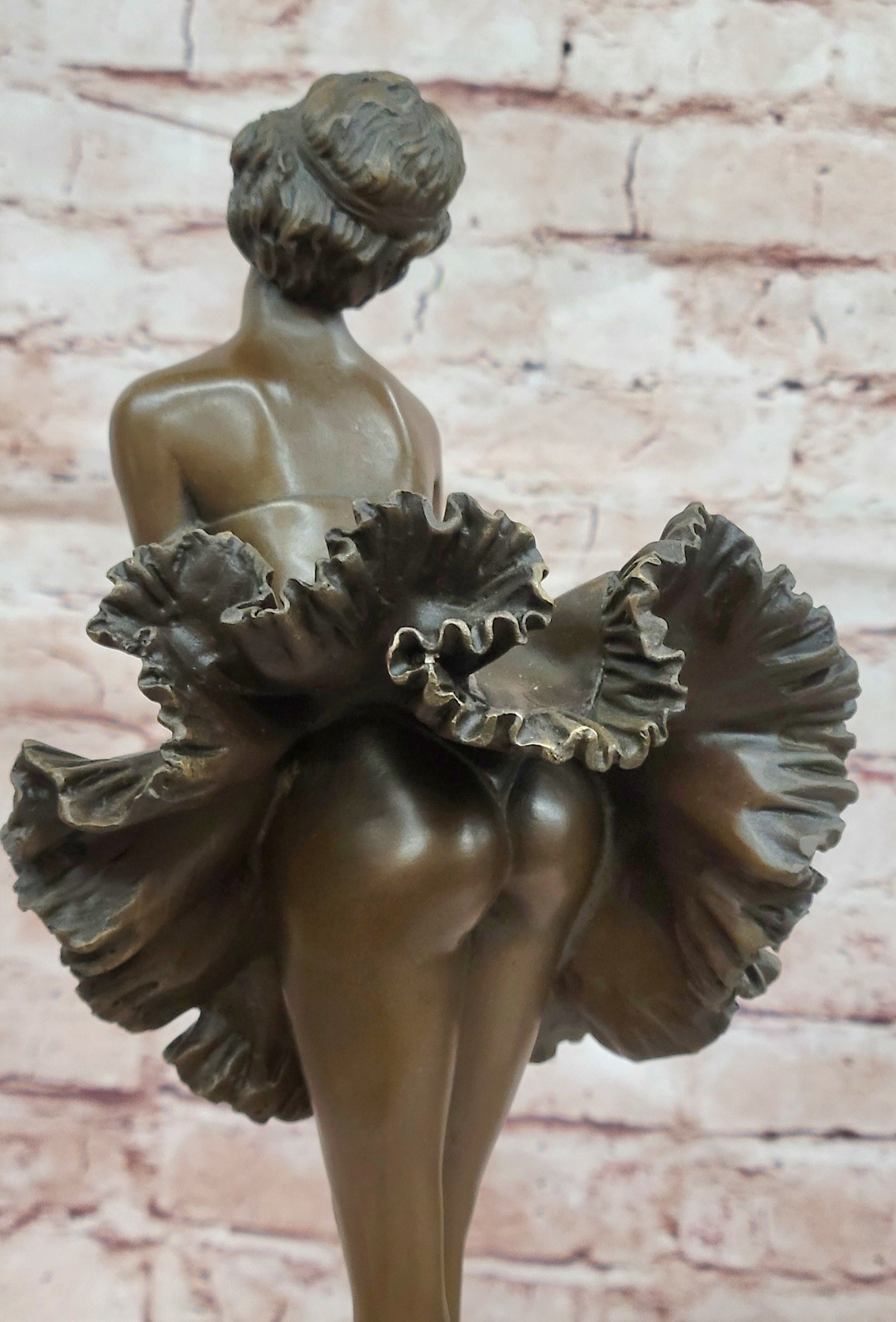 Bronze Marilyn Monroe Dance Ballet Statue Sculpture Home Decor Figurine