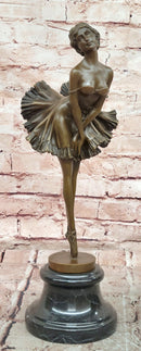 Bronze Marilyn Monroe Dance Ballet Statue Sculpture Home Decor Figurine
