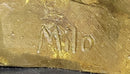 Milo Weightlifter Abstract Contemporary Art Bronze Sculpture
