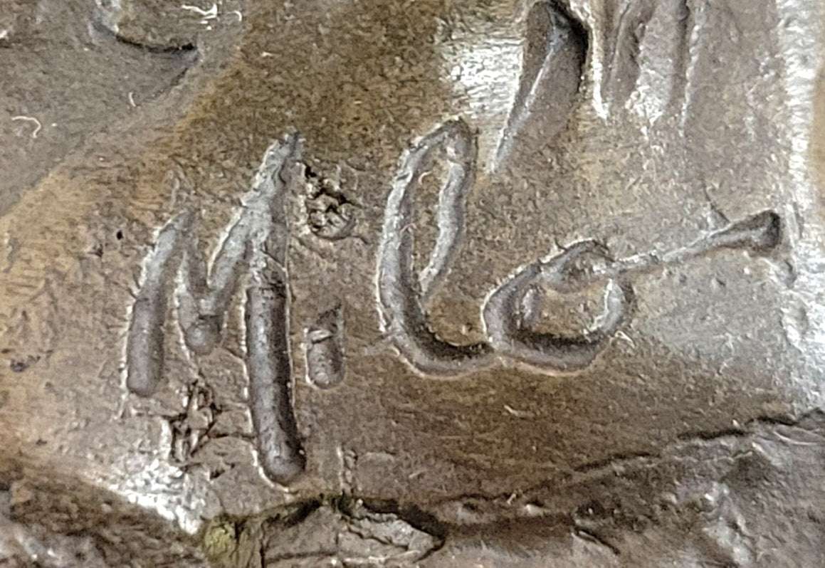 Awakening Stretching Woman Bronze Sculpture on Marble Base