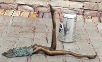 Surreal Reclining Nude Bronze Sculpture – Whimsical Art for Contemporary Décor