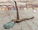 Surreal Reclining Nude Bronze Sculpture – Whimsical Art for Contemporary Décor