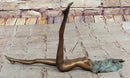 Surreal Reclining Nude Bronze Sculpture – Whimsical Art for Contemporary Décor