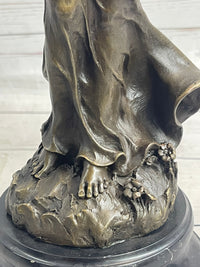 Art Nude Sexy Female Bronze Sculpture Hot Cast Figure