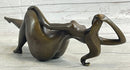 Signed Abstract Modern Art Botero Style Hot Cast