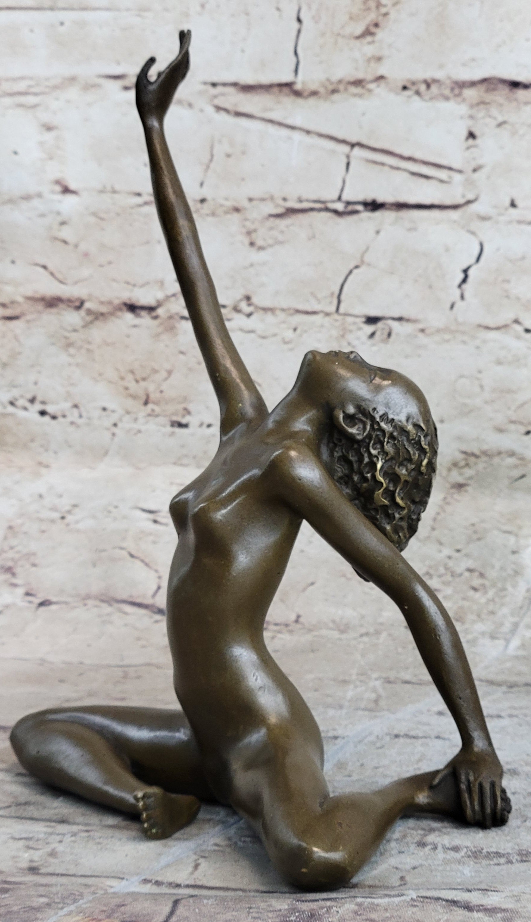 Hot Cast Nude Modern Art Abstract Female Bronze Sculpture Figure