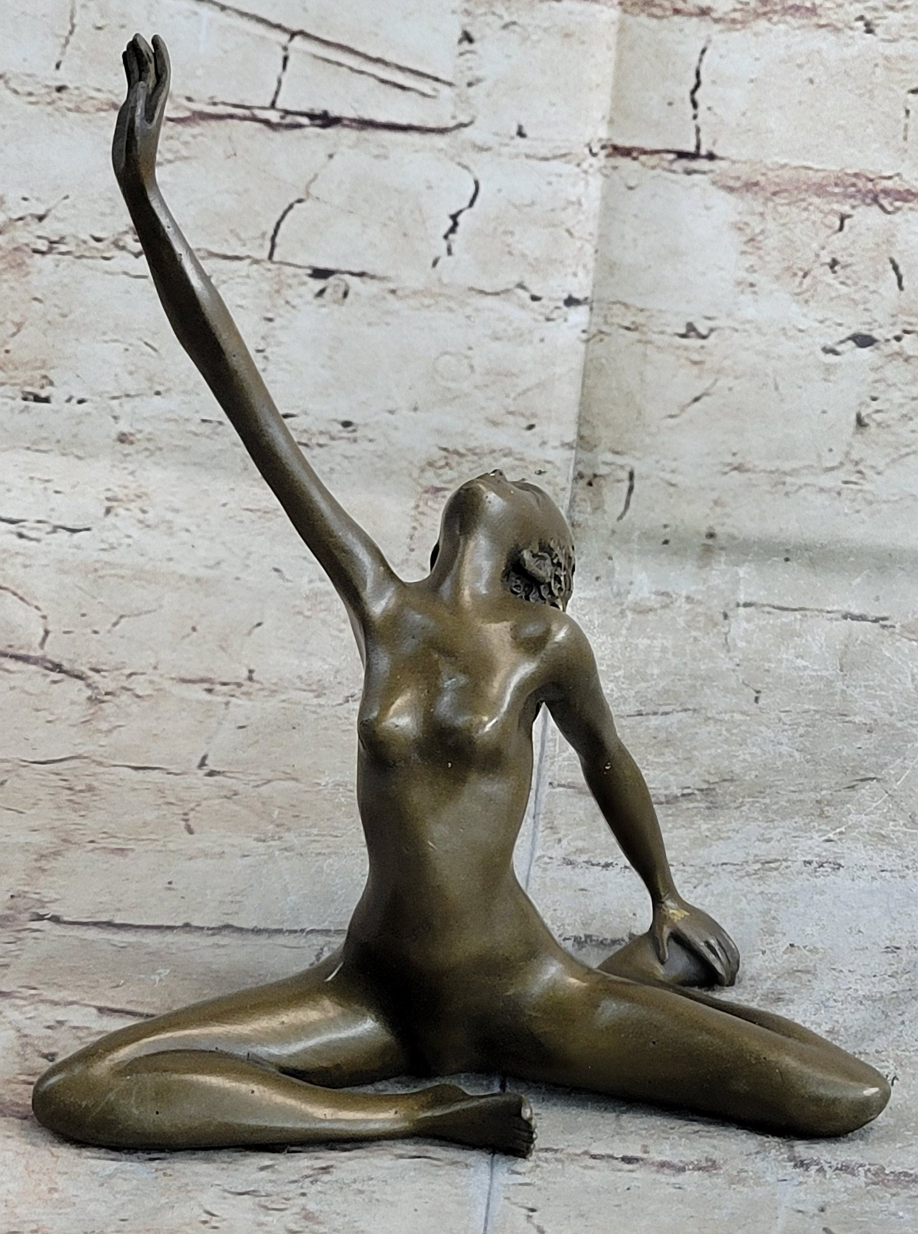 Hot Cast Nude Modern Art Abstract Female Bronze Sculpture Figure