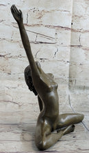 Hot Cast Nude Modern Art Abstract Female Bronze Sculpture Figure