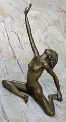 Hot Cast Nude Modern Art Abstract Female Bronze Sculpture Figure