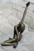 Hot Cast Nude Modern Art Abstract Female Bronze Sculpture Figure