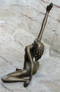 Hot Cast Nude Modern Art Abstract Female Bronze Sculpture Figure