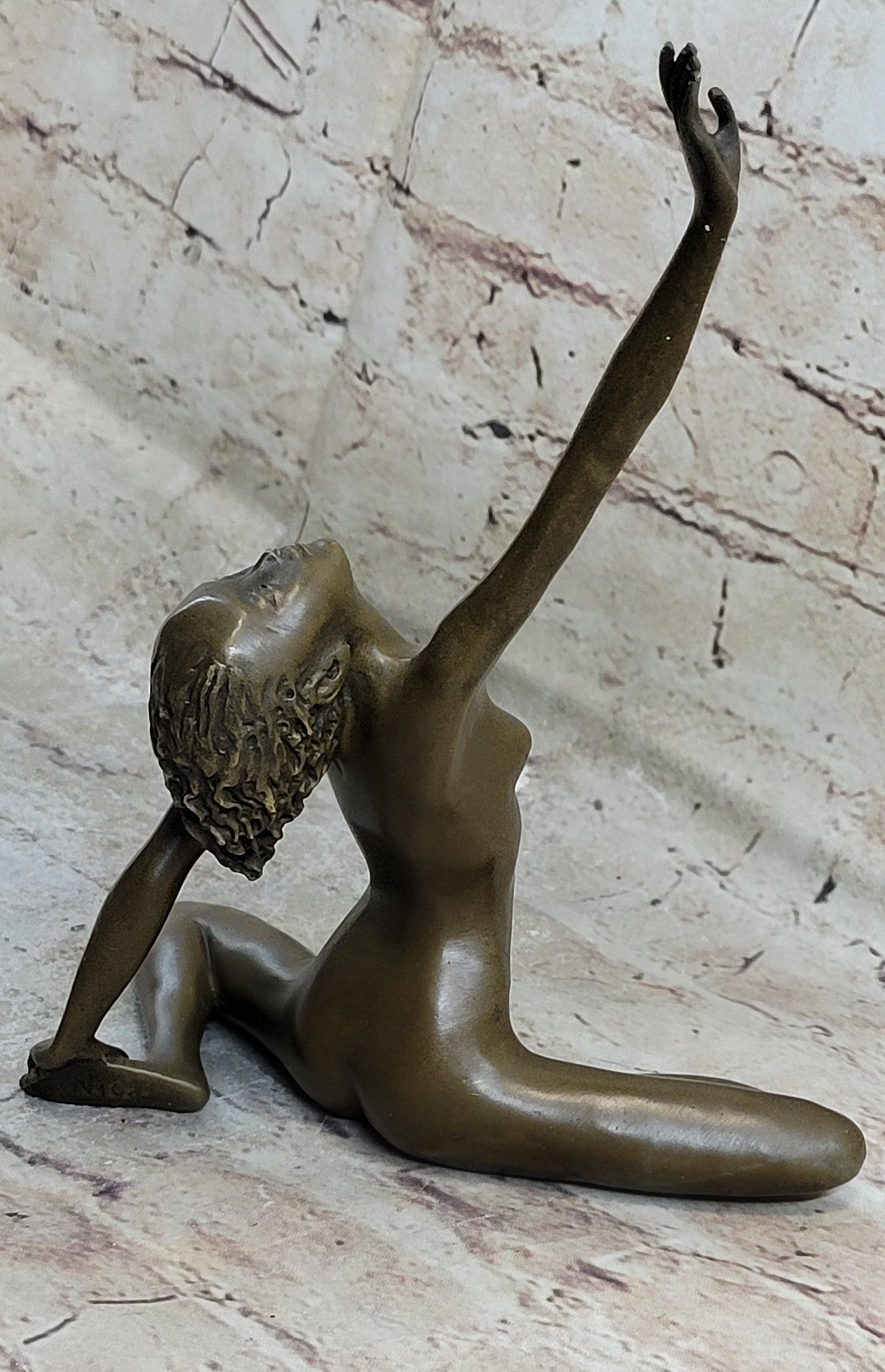 Hot Cast Nude Modern Art Abstract Female Bronze Sculpture Figure