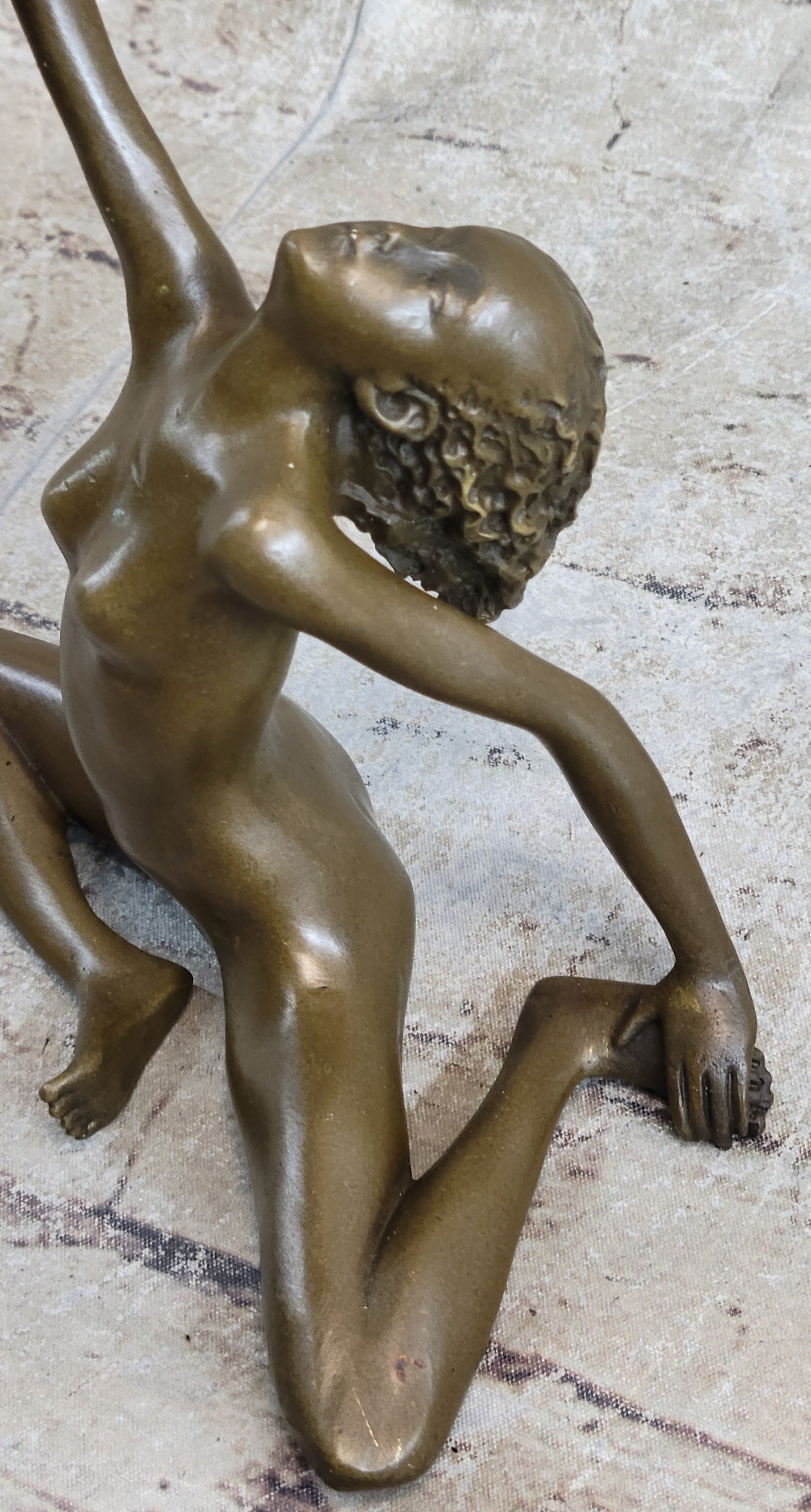 Hot Cast Nude Modern Art Abstract Female Bronze Sculpture Figure