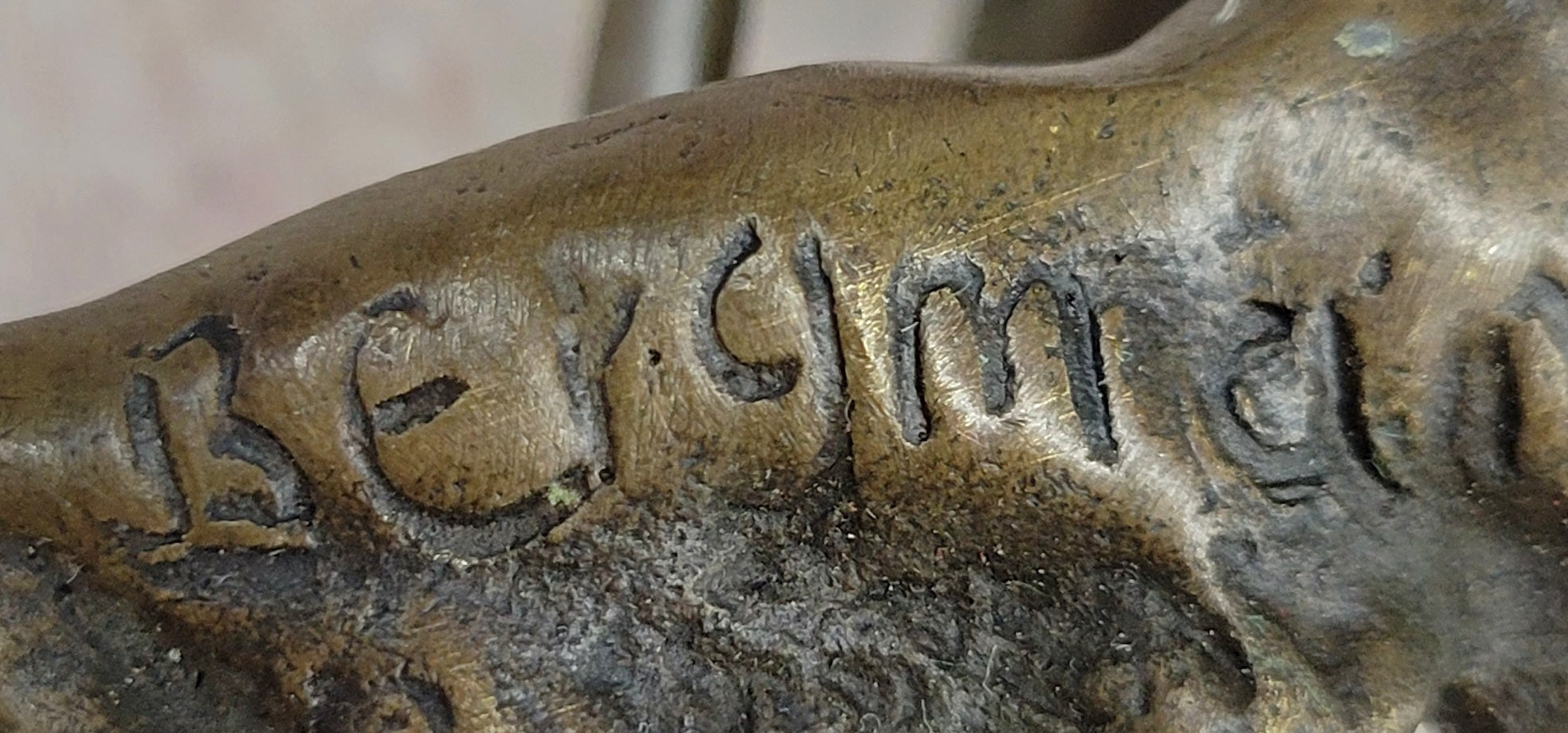 Grotesque Bronze Demon Satyr – Mythical Horned Creature