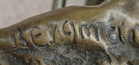 Grotesque Bronze Demon Satyr – Mythical Horned Creature