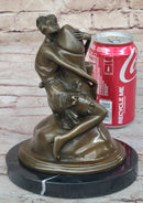 Bruno Zach Penis Love Bronze Sculpture Marble Base