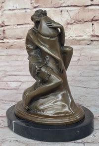 Bruno Zach Penis Love Bronze Sculpture Marble Base