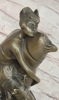 Bruno Zach Penis Love Bronze Sculpture Marble Base