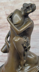 Bruno Zach Penis Love Bronze Sculpture Marble Base