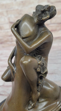 Bruno Zach Penis Love Bronze Sculpture Marble Base