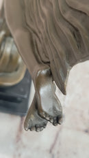 The Comet by Guiraud Riviére - Art Deco Bronze on Marble