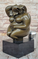 Abstract Bronze Sculpture of Curvaceous Woman by Milo