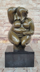 Abstract Bronze Sculpture of Curvaceous Woman by Milo