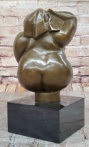 Abstract Bronze Sculpture of Curvaceous Woman by Milo
