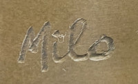 Abstract Bronze Sculpture of Curvaceous Woman by Milo