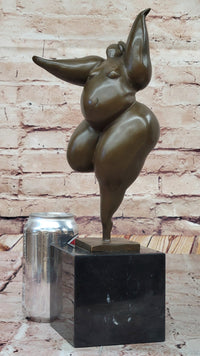 Abstract Female Form Curvaceous Fertility Dancer by Milo